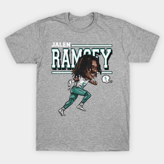 Jalen Ramsey Miami Cartoon T-Shirt by danlintonpro